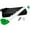 Green, variant on Nuvo Soprano Saxophone, White/Green (N520JWGN)