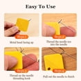 thumbnail image 6 of QenASHaing Automatic Needle Threaders for Hand Sewing, Square Needle Threading Helper for Sewing Machine, Fits All Needle Sizes, Easy Selfthread Needle Threaders Tool, Sewing Supplies, 6 of 7