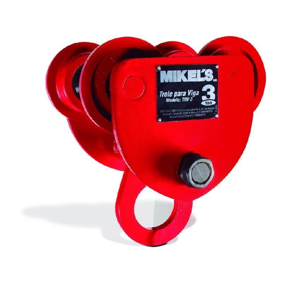 Trole Para Viga 3 Ton Ancho Ajustable Mikels TRV-3
