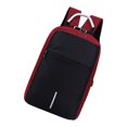 thumbnail image 5 of Colcolo Laptop Backpack Comfortable Handle College Bookbag for Fishing Travel Office Red, 5 of 8