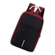 thumbnail image 5 of Mochila antirrobo para ordenador, impermeable, de nailon, con puerto de carga USB Rojo, 5 of 9