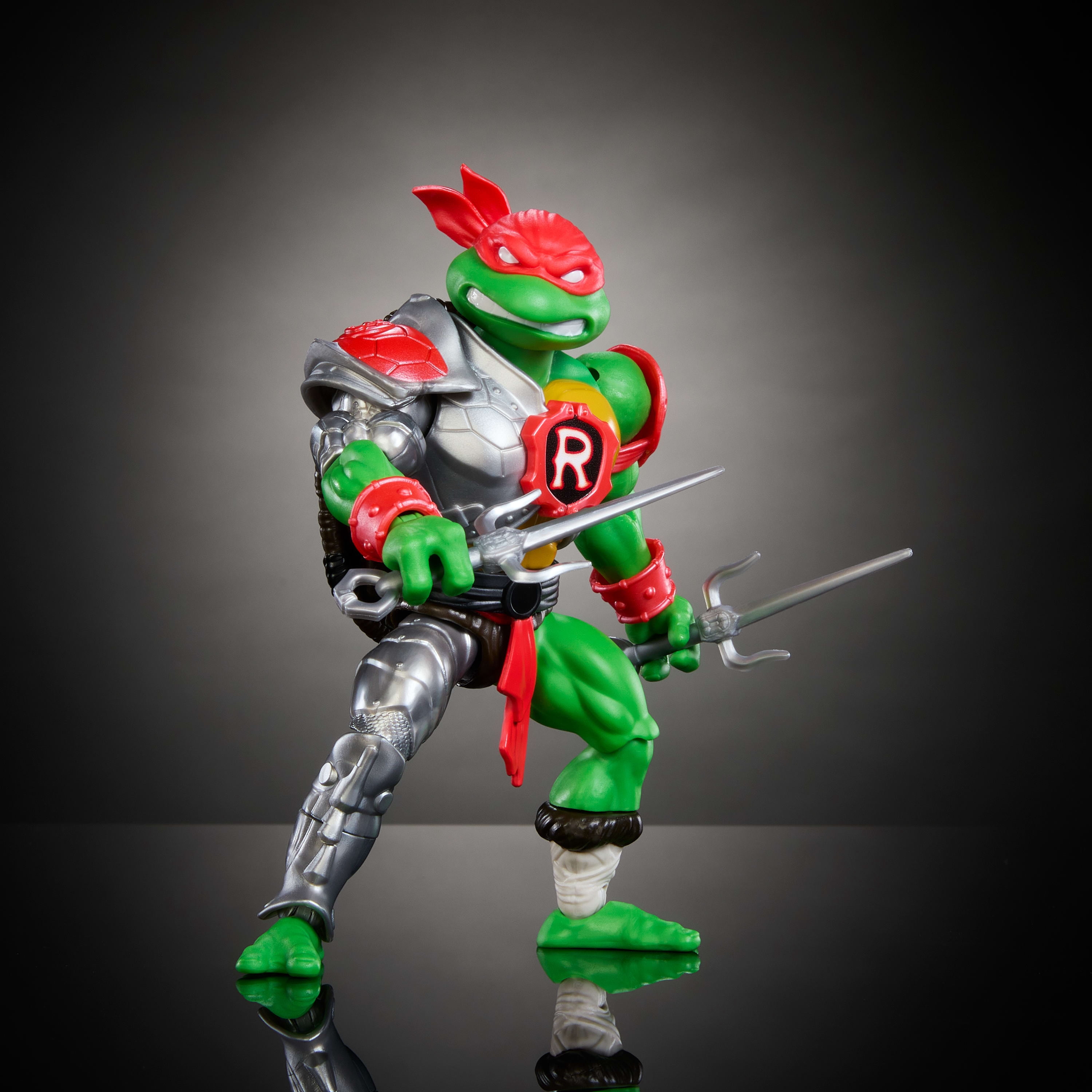 Masters of Universe Origins Turtles of Grayskull Raphael Action Figure, TMNT MOTU Reptile Wars Toy