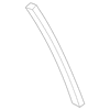 Genuine OE Ford Lower Weather-Strip - FA1Z-5820568-A