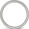thumbnail image 2 of Stainless Steel Polished With Brushed Edge 8mm Grooved Band (Size 9) Made In China sr94-9, 2 of 5