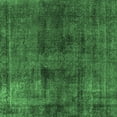thumbnail image 1 of Ahgly Company Indoor Square Oriental Emerald Green Industrial Area Rugs, 3' Square, 1 of 4