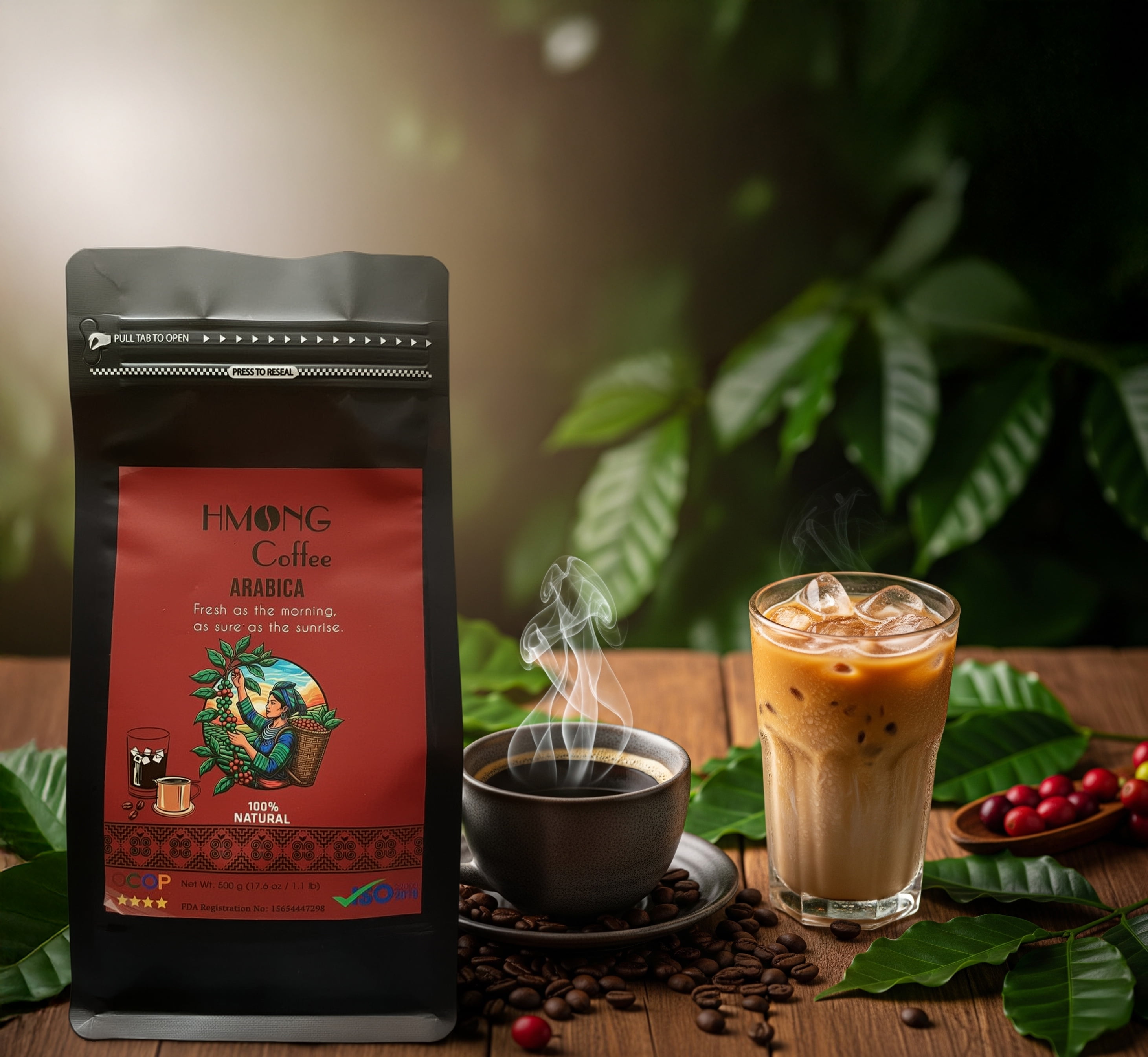 Bosnian Ground Coffee, Premium, Zlatna Dzezva, 500g, Red Bag