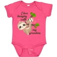 thumbnail image 3 of Inktastic Hanging with My Grandma Boys or Girls Baby Bodysuit, 3 of 5