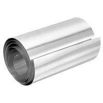 4inx39.37in Stainless Steel Foil Roll, 1pcs 304 Stainless Steel Flashing Roll Roofing Sheet Metal Roll 0.5mm Thick