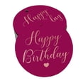 thumbnail image 1 of Inkdotpot Rose Gold Foil Paper Hang Tags Happy Birthday Favor Tags 100 Pieces, 1 of 1