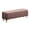 Bean color_100cm, variant on Upholstered Bed Bench Velvet Tufted Storage Bench for Entryway Bedroom,Large Bench Storage Box Modern Sofa Foot Rest Window Stool Shoe Benches