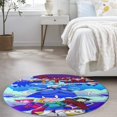 thumbnail image 4 of Adventure Time : Tapis de Sol Rond Fionna et Cake Confortable, Durable, Décor Prêt. 80x80cm, 31.5 Pouces X 31.5 Pouces, 4 of 7