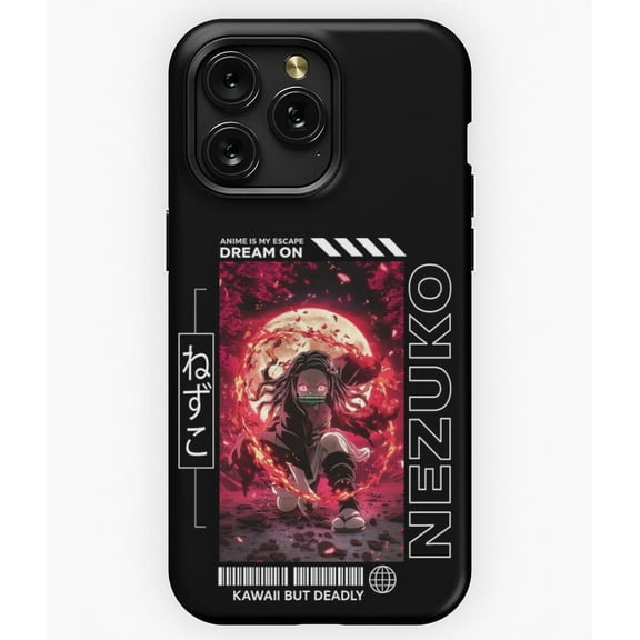 Nezuko Kamado Demon Slayer Anime G1533 Phone Case for iPhone17 16 15 14 13 12 11 Pro Max