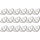 thumbnail image 1 of 20 portafotos plateados soporte para números de mesa en forma de corazón soporte para notas cartulina con imagen soporte para menú banquete de bodas fiesta familiar Sailing Electrónica, 1 of 5