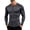 Dark Gray, variant on Performance Long Sleeve Mock Neck Athletic Base Layer Top Moisture-Wicking Slim Fit Winter Training Compression Shirt for Men