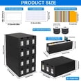 thumbnail image 2 of 12000+ Trading Card Storage Box for Commander Display, Card Deck Box Cardboard with 48 Dividers, Labels & Tapes, Trading Card Collection Box Fit for TCG, PTCG, MTG and Sport Cards, 2 of 5