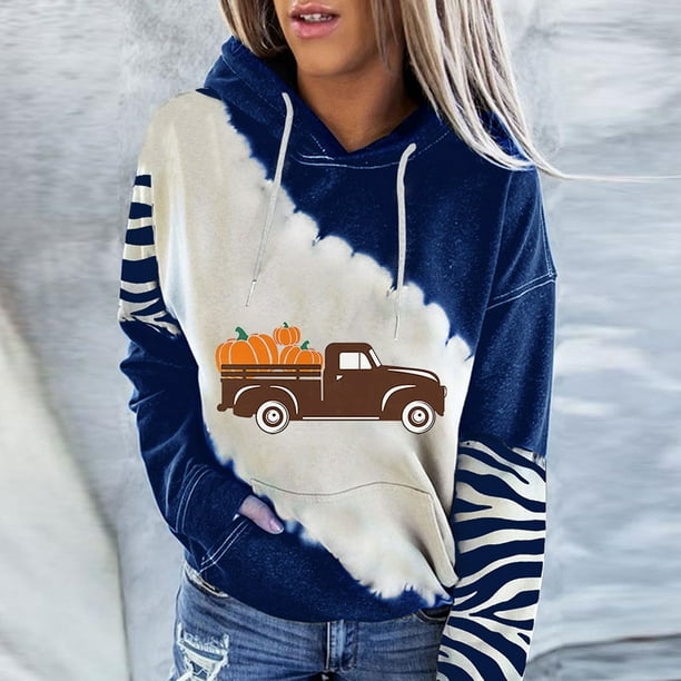 Sudadera para mujer Otoño Sudaderas Moda Casual Festival Impreso