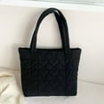 thumbnail image 1 of Harajuku Hobo Bag Large Capacity Messenger Bag Casual Zipper Soft Cloth for Gift, 1 of 9