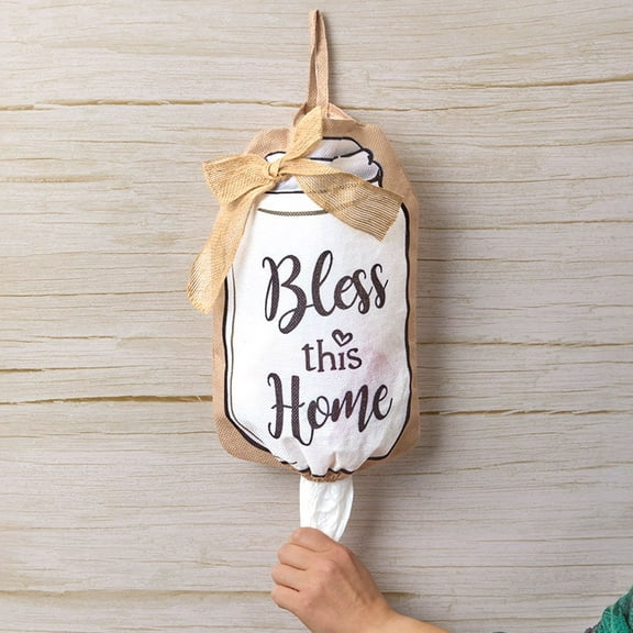 Country Plastic Bag Dispenser