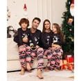 thumbnail image 1 of Merry Xmas 2023 New Family Matching Outfits Women Men Boys Girls Baby&Dog Clothing Sets Soft Casual 2 Pcs Christmas Pajamas Set, 1 of 4