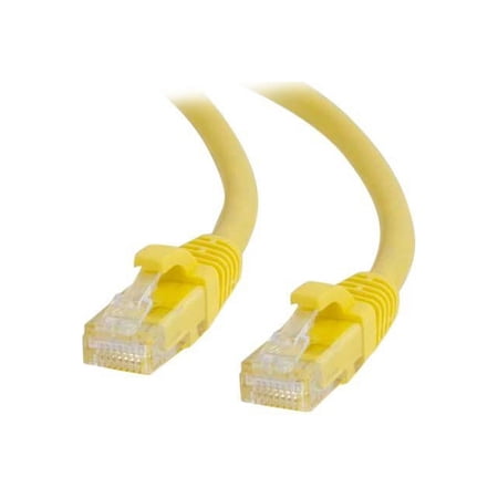 UPC: 0757120040095 | C2G 6ft Cat6 Snagless Unshielded (UTP) Ethernet Network Patch Cable – Yellow – patch cable – 6 ft – yellow
