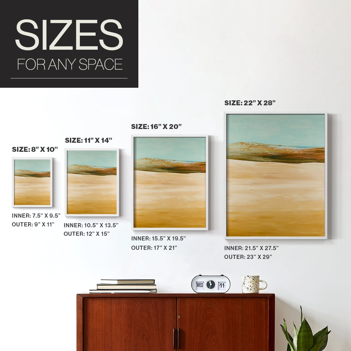 Yesterday's Today Framed Print - Solid Wood in Single Picture Frame Solid Wood 2 Framed Print