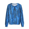 thumbnail image 3 of Maplenight Color Block Sweatshirts for Women Henley Neck Long Sleeve Pullover Tops Oversized Casual Fall Outfits, 3 of 4