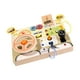 thumbnail image 5 of Tablero de actividades Montessori LED, juguetes de viaje para bebés, material didáctico, educación temprana, madera volante, 5 of 9