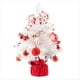 thumbnail image 1 of Mini Árbol de Navidad con Caja de Música, , Rojo, Decoraciones, Suministros Navideños, Decoración de Adornos Navideños, 1 of 5