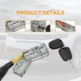 thumbnail image 2 of For C2 C3 2002-2010 Ignition Lock Cylinder Switch, 2 of 5