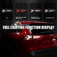 thumbnail image 2 of Spec-D Tuning Black LED Sequential Tail Lights Compatible with 2019-2023 Toyota RAV4, Left + Right Pair Assembly, 2 of 6