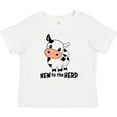 thumbnail image 3 of Inktastic New to the Herd Cute Cow Boys or Girls Baby T-Shirt, 3 of 5