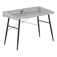 thumbnail image 2 of Monarch Specialties Computer Desk, Home Office, Laptop, Storage Shelves, 48"L, Work, Grey Laminate, 2 of 8