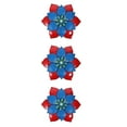 thumbnail image 3 of Worgeous 3pcs Modern Iron Flower Wall Decoration Pendant Background Wall Hanging Ornaments, 3 of 8