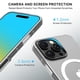 thumbnail image 5 of Funda Case MYBAT Savvy para iPhone 16 PRO - Transparente, 5 of 8