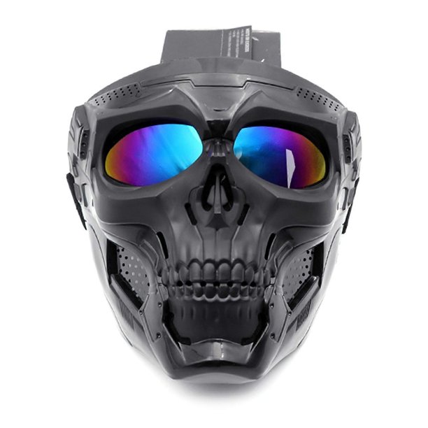 Motorcycle Goggles Face Mask, ATV Dirt Bike Goggle Anti-Scratch UV for Protection Eyewear for Men Women