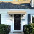 thumbnail image 2 of Awntech 6.38 Ft New Yorker Fixed Awning Canopy with Rigid Valance (76.5in x 31in x 24in), Tan, 2 of 5