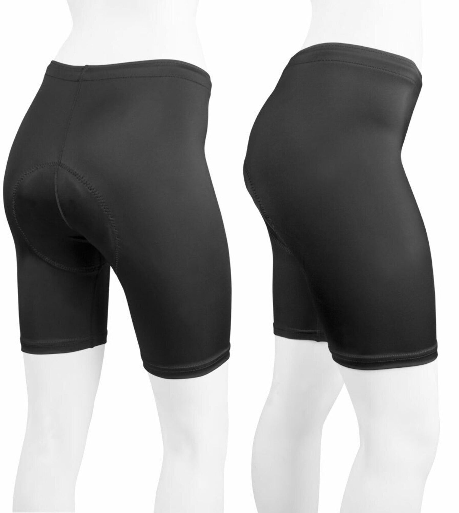 plus padded bike shorts