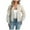 zb-White, variant on Hvyesh Women's Embroidered Daisy Bomber Jacket Full Zip Long Sleeve Cropped Coat Loose Fit Y2K Streetwear Jackets Trendy Motorcycle Jackets White
