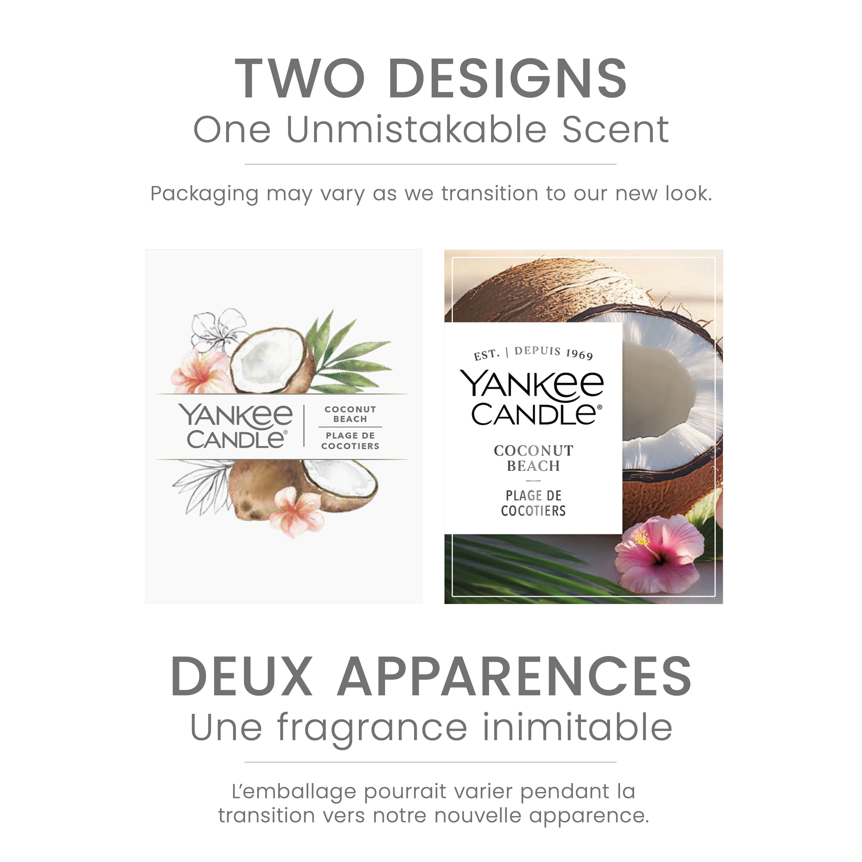 Yankee Candle Medium Perfect Pillar Candle, Coconut Beach – Scented with up to 115 Hours of Burn Time, Premium Plant Wax Blend for Consistent Long Lasting Scent from First to Last Burn