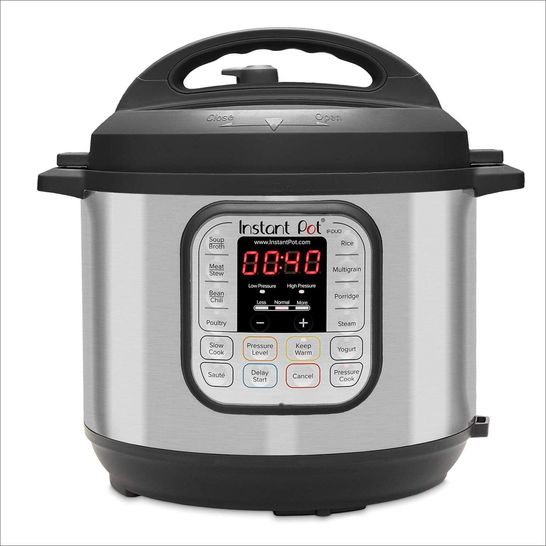 Programmable Pressure Cooker Stainless Steel Kitchen Saute Steamer Warmer 6 Qt