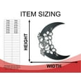 thumbnail image 2 of Botanical Moon Metal Wall Art 36, 2 of 5