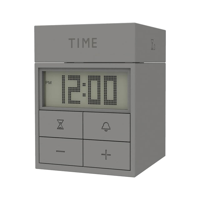 Kearding Reloj temporizador Digital, reloj despertador cuadrado, reloj de arena eléctrico, recordatorio de cocina con perilla de cuenta atrás, gestión Utensilios de cocina No. 4 Kearding HA027112-04