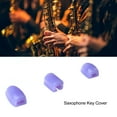 thumbnail image 4 of Saxophone Thumb Rest Cushions, 3PCS Saxophone Silicone Thumb Protectors Sax Side Button Pads Palm Key Risers Wind Instrument Parts, 4 of 8