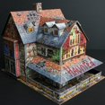 thumbnail image 3 of Eurographics: 3D Puzzle: Haunted House - 1100 Pieces - Halloween Adult Jigsaw, 13.75 x 10.5 x 11" Assembled Size, High-Quality Recycled Materials, 3 of 11