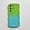 Green/Blue, variant on Case for Galaxy S22,Galaxy S22 Case,Gradient Cute Curly Wave Frame Shape Shockproof Bumper Soft Silicone Protective Phone Case for Samsung Galaxy S22 5G,6.1 inch 2022 (Blue/Wine)