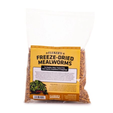 Flukers Freeze-Dried Mealworms - 1 lbs