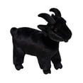 thumbnail image 3 of Animal de peluche de peluche decorativo juguete suave actividad presente oveja de peluche animal negro y M, 3 of 9