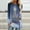 Light Blue, variant on Patlollav Womens Long Sleeve Casual Shirts Christmas Print Crewneck Pullover Tunic Tops