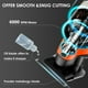 thumbnail image 5 of Recortadora de pelo y barba KEMEI 2293 para hombre Zero Gapped T Blade, 5 of 7
