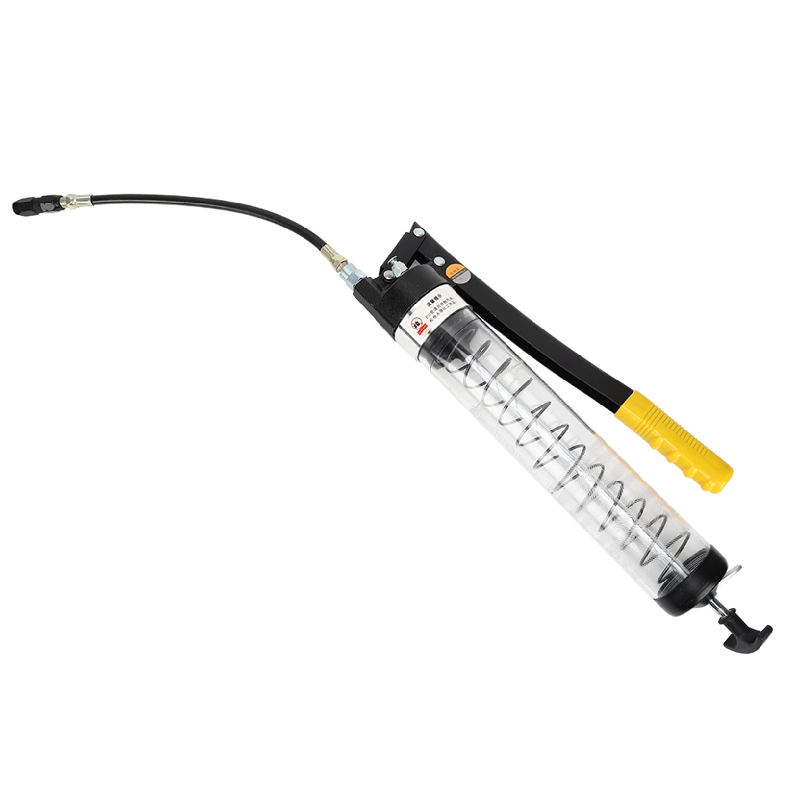 6000PSI Grease Gun Visible Transparent Tube Portable Auto Car Tool Accessory